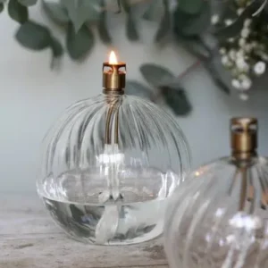 Lampe à huile Ronde Élégante <br> PÉRI LIVING