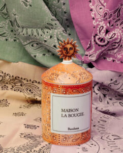 Bougie Bandana <br> MAISON LA BOUGIE