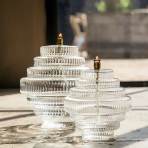 Lampe à huile Twin  <br> PERI LIVING