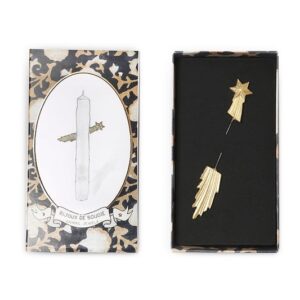 Bijou de bougie étoile filante BONCOEURS