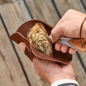 protège-main en cuir AUZIER