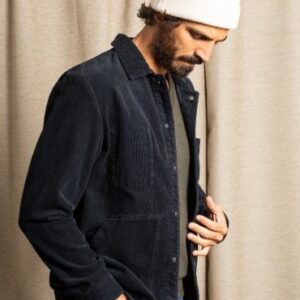 Surchemise velours côtelé Chicago Marine <br>  JAQK