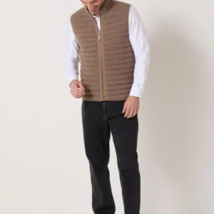 Doudoune sans manche réversible Argile / Rouille <br> JAQK