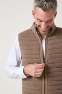 Doudoune sans manche réversible Argile / Rouille <br> JAQK