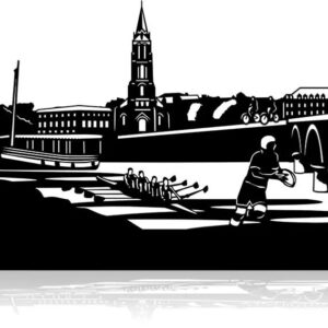 Skyline murale Bergerac