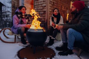 Moon 45 Brasero pieds bas <br> HÖFATS