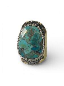 Bague turquoise DRUZY