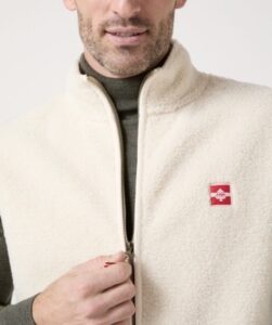 Gilet sans manche Neige écru <br> JAQK