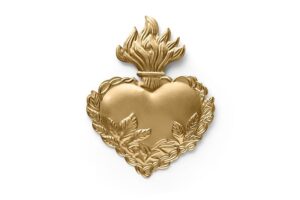 Ex-voto Coeur Liane <br> BONCOEURS