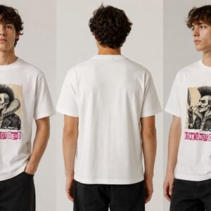 T-shirt Cyrano punk LOVE IS NOT DEAD